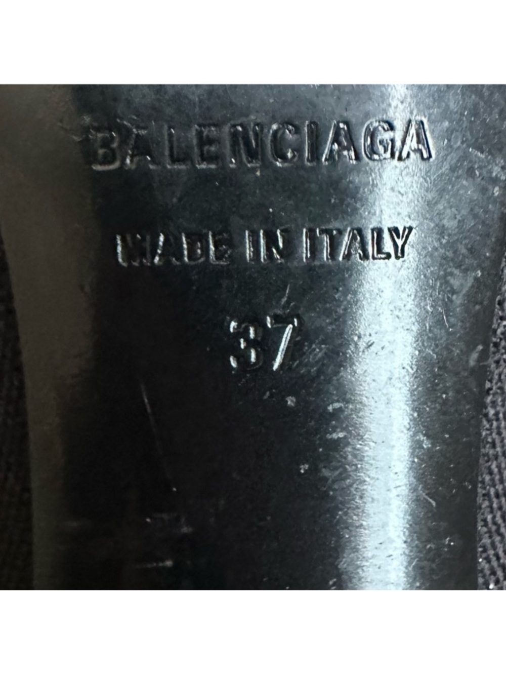 Balenciaga Knife knit Logo boots RETAIL 1,195 - Picture 10 of 11